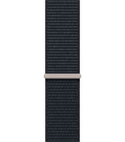 Apple Watch Series 9 GPS 45mm Midnight Aluminum Case with Midnight Sport Loop (MR9C3)